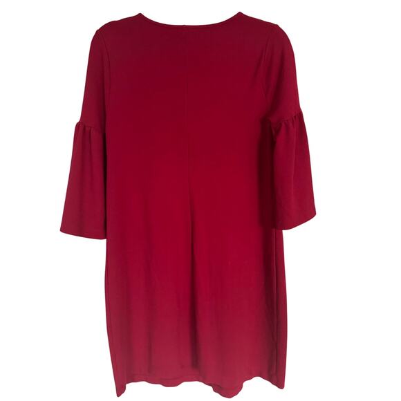 Ingrid & Isabel Bell Sleeve Maternity Dress‎ Red Rent the Runway Size XS - Picture 5 of 7